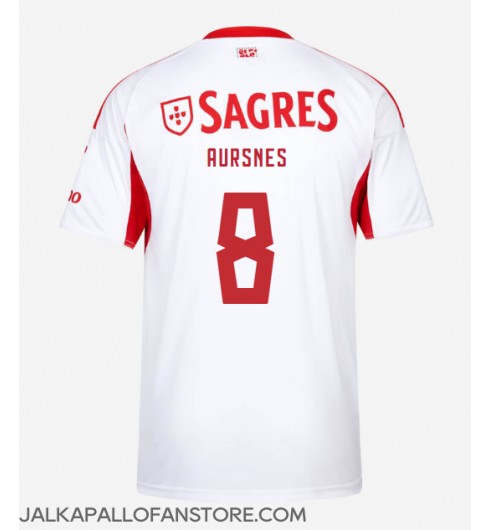 Benfica Fredrik Aursnes #8 Kolmaspaita 2025-26 Lyhythihainen Benfica Fredrik Aursnes #8 Kolmaspaita 2025-26 Lyhythihainen